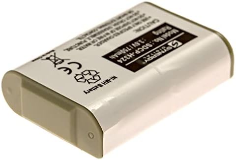 Синергија дигитална телефонска батерија без безжични телефони, компатибилна со Ativa D5772 без безжичен телефон, ултра висок капацитет,