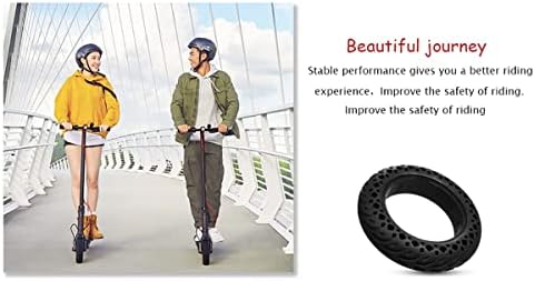 Stormytime 10 Inch Solid Tire Compatible with Xiaomi M365 Pro, Ninebot F,Gotrax gxl V2,Hover-1Journey Electric Scooter Tires