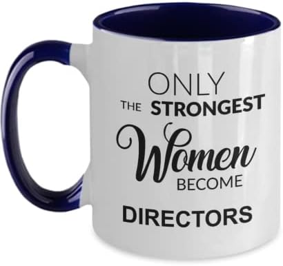 Подароци за жени режисери за жени само најсилните жени стануваат режисери кригла со дво-тон шолја за кафе
