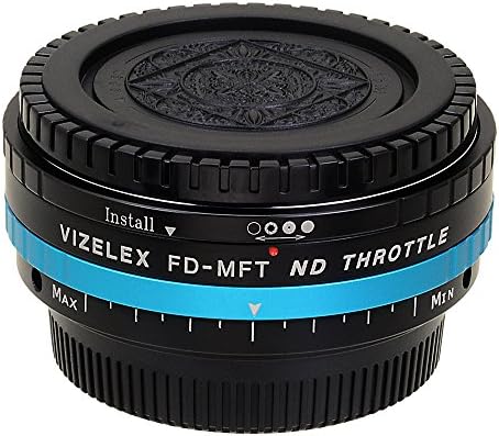 Адаптер за леќи на Vizelex Nd, компатибилен со леќи на FD Canon на микро четири третини камери