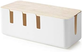 Anncus безбедно складирање на електрични додатоци преносно мултифункционално удобен дом за складирање на кутии за кутии за фирма и