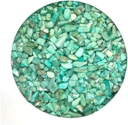 ZYM116 50g природен амазонит кристален чакал минерален резервоар за риба украсни природни камења и минерали Домаќинство
