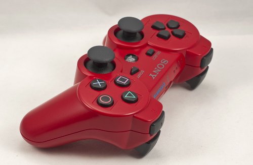 PS3 PlayStation 3 Red Moded Controller Cod Black Ops - Jitter, Drop Shot, Auto Aim, QuickScope, Mimic