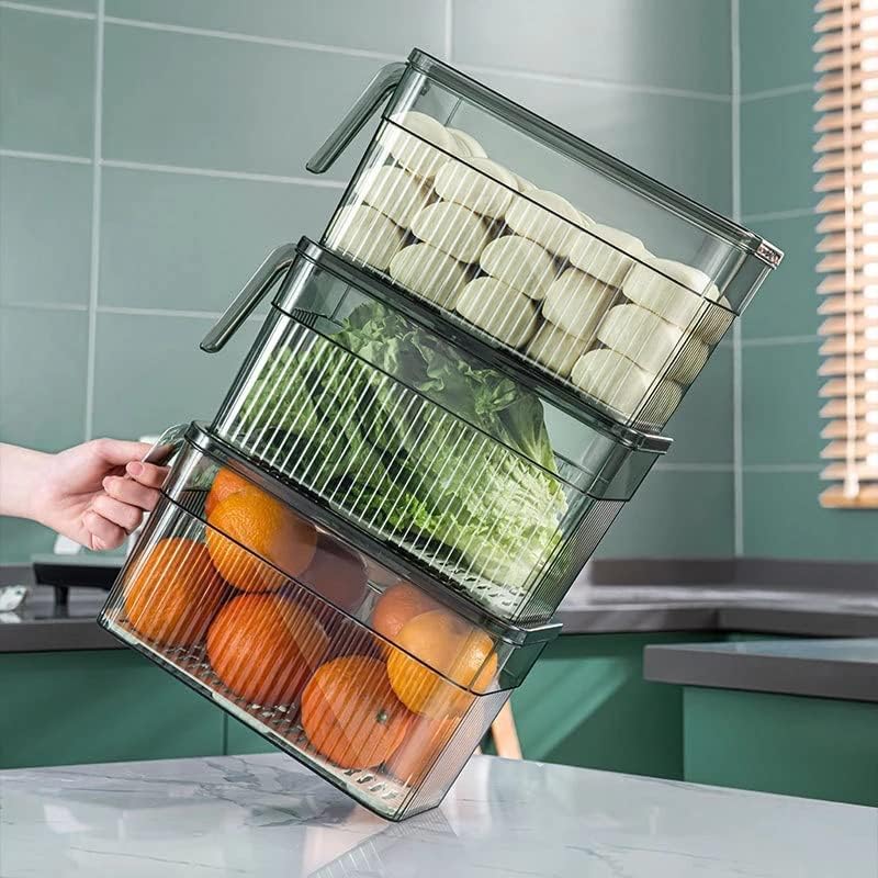 Кутија За Складирање Фрижидер МИАОХИ Свежа Кутија Транспарентна Кутија За Складирање Кујна