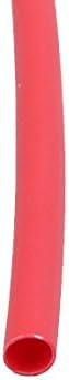 Аексит Полиолефин Топлинска Електрична опрема Цевка За Собирање Жица Кабелски Ракав 6 Метри Должина 1,5 мм Внатрешна Диа Црвена