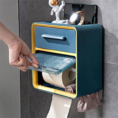SDGH Панч бесплатна боја за контраст на хартија за хартија за хартија, тоалетна хартиена хартиена хартиена хартија кутија тоалетна тоалетна