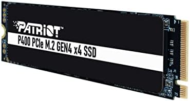 Патриот P400 512gb Внатрешен SSD - NVMe PCIe M. 2 Gen4 x 4-Ниска Потрошувачка На Енергија Солидна Состојба Диск-P400P512GM28H