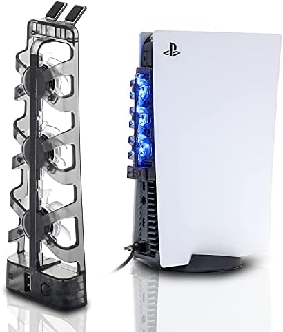 PS5 Додатоци, Вентилатори ЗА Ладење PS5 И Станица ЗА Полнач PS5 Контролер