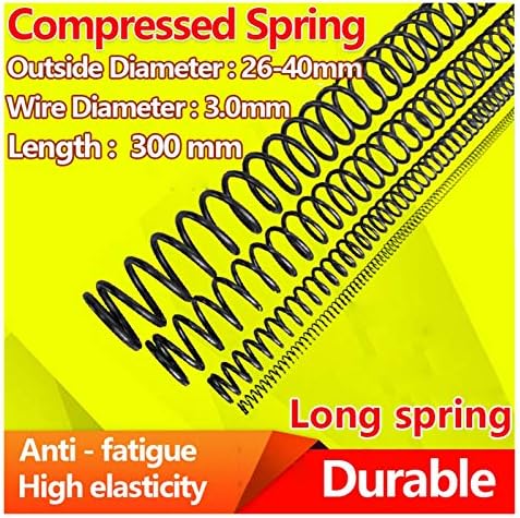 Ахегас Спрингс Долга пролетна компресија Пролет Ослободување Долга пролетна компресија на пролетта Дијаметар на жица 3,0мм, должина