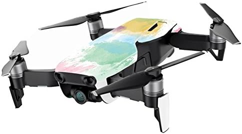 MOINYSKINS SKING компатибилна со DJI Mavic Air Drone - Акварел бел | Мин покриеност | Заштитна, издржлива и уникатна обвивка