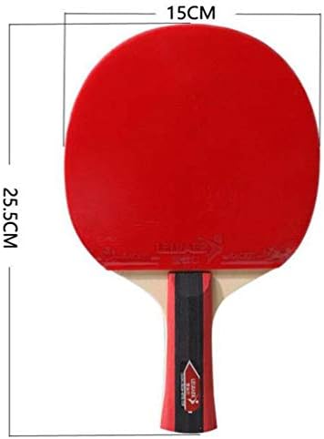 Wakauto Kids Suit роденденски подароци Постави Понг лопатка - 2 стартерски табели за тенис рекети/лопатки - 3 врвни топки со 2 starвездички,