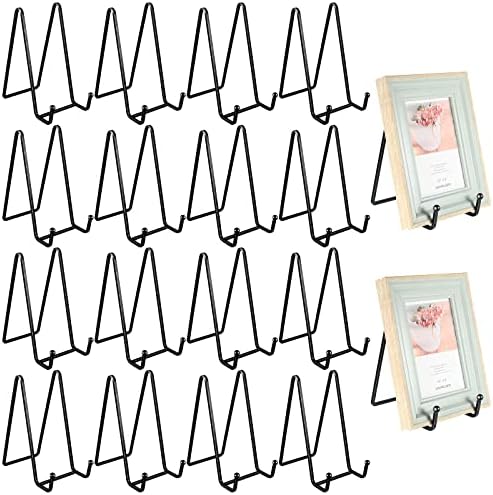 Плочата Mixweer се залага за приказ 18 пакет 6 инчи држач за држачи на плочата за приказ на сликата држач за метална рамка држач