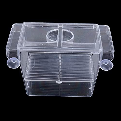 Кутија ЗА Одгледување Риби КСИДАЏИ, Кутија За Размножување Аквариумска Кутија За Одгледување Акрилна Риба Изолација Кутија Со Вшмукување Чаши