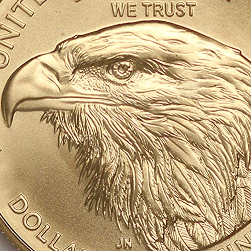 2021 1/2 мл Американска Златна Орелска Монета МС-70 Од Нане Државно Злато 25 мс70 НГЦ