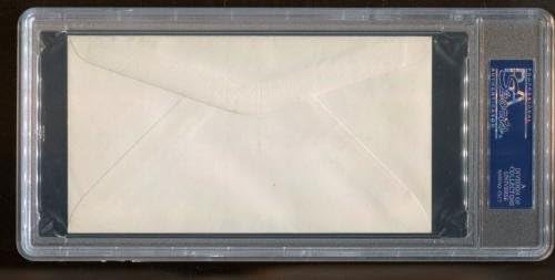 Еди Ерделац Потпиша Фдц Автограм Морнарица Оукланд Индијана ЏОНС:Крадците Д: 1953 ПСА/ДНК *6470-Мак Намалување На Потписи