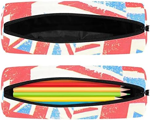 Случај со моливи на геерот, торбичка за моливи, торба со моливи, естетска торбичка за молив, знаме на гроздобер уметност во Велика Британија