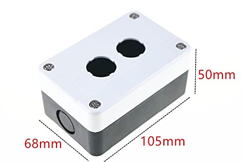SVAPO самостојно ресетирање на рамното копче 2 дупка водоотпорна кутија за контролно поле за контрола на кутијата со копчето со стрела