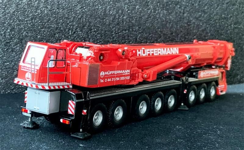 За Хаферман за Liebherr LTM1500-8.1 Crane Red 1/87 Diecast Truck Pre-изграден модел