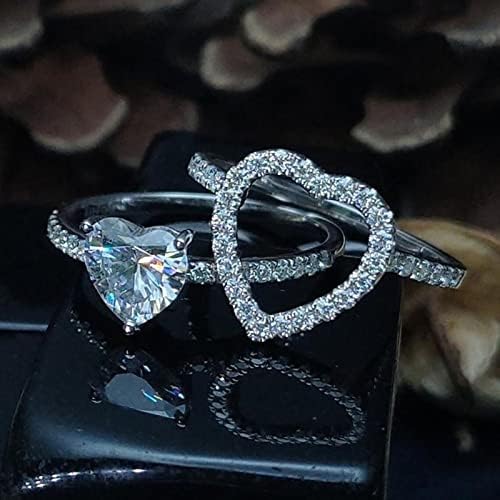 2023 Нов женски прстен светло луксузен прстен за прстен легура прстен сет емоции прстен
