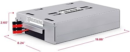 CyberPower RB1270X4E UPS Замена На Батеријата Кертриџ, Одржување-Бесплатно, Кориснички Инсталирање, 12V/7Ah