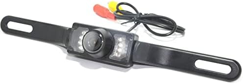 Автомобил Заден Поглед Резервна Копија Паркинг камера 7 LED Обратна Камера Авто Број Регистарска Табличка Рамка Камера