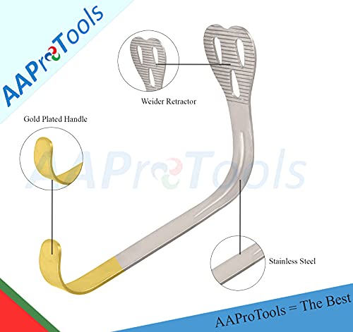 AAProTools Weider Образ Тунг Повлекувачи Голем Злато Рачка Стоматолошки Инструменти