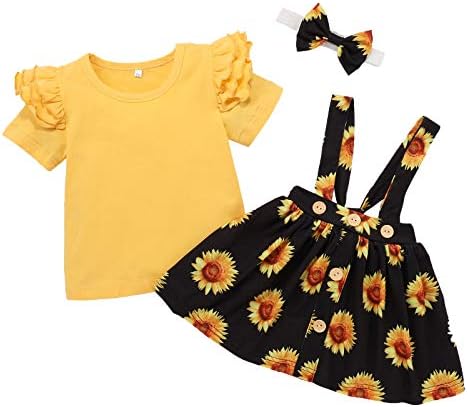 Dbylxmn Бебе Девојка Облека3 Парчиња Облека Во Собата Подарок Кошници За Бебе Девојка