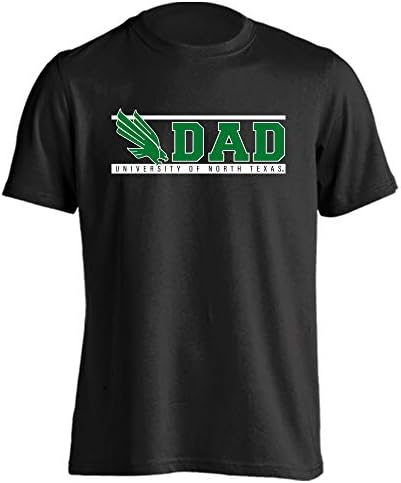 Северна Тексас значи зелена горда маица маица за татко татко