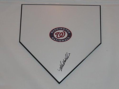 Мет Вилијамс потпиша домашна плоча Вашингтон Национал автограмираше точен доказ - Играта MLB користеше бази