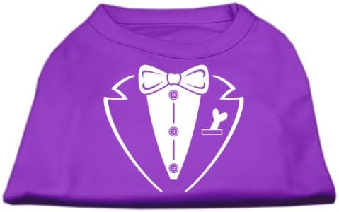 Tuxedo екран за печатење кошула Виолетова СМ