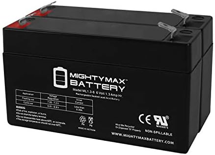 Замена на батеријата 6V 1.3AH SLA за пакетот Lintronics MX06012-2