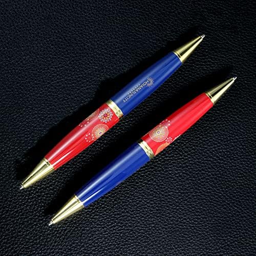 Yiiamoahc Елегантен метал ролербол пенкало - Најдоброто пишување пенкало Подарок за мажи и жени, професионално, извршно, списание, убави