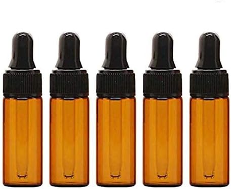 50 парчиња 5 ml празно полнење со шишиња со есенцијално масло од килибар, парфем козметички течен ароматерапија лосион за складирање