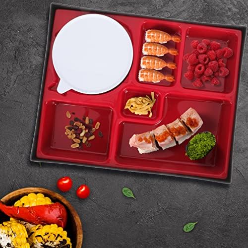 Cabilock Kids Bento Box 1 сет јапонски ручек бенто кутија со садови за складирање суши за складирање преносен оброк подготовки