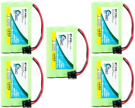 5 пакет - Замена за батеријата на Uniden TCX805 - компатибилна со батеријата на телефон без безжично ниво на Uniden
