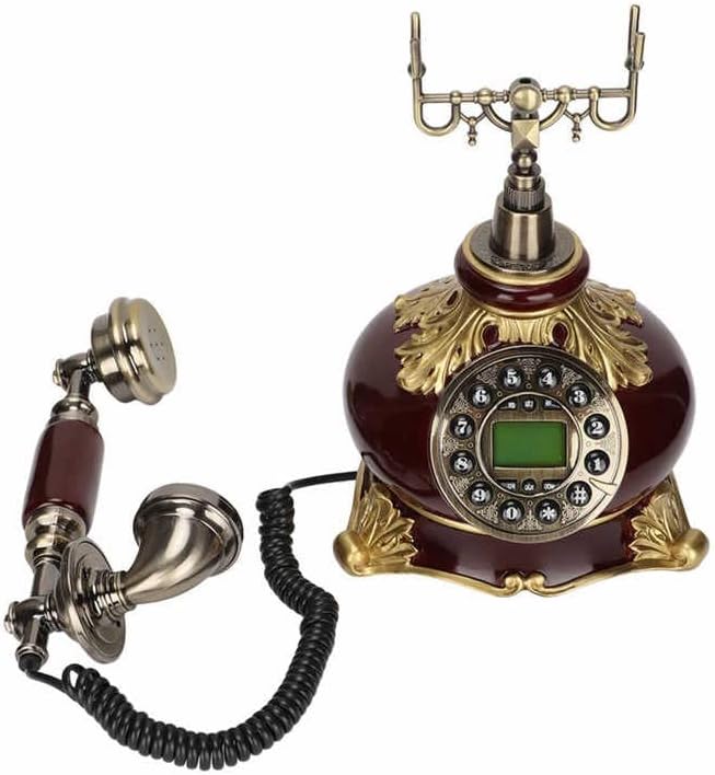 ZSEDP Гроздобер телефонски антички телефонски функција за складирање на дневна соба за спални соби за канцеларија