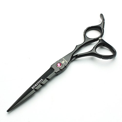6 -инчен салон за коса Професионално фризерски ножици Јапонија 440C сечење и слабеење на ножици