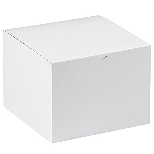 Кутии Брзи BFGB886 кутии за подароци, 8 x 8 x 6 , бело