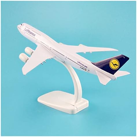 Applice Авиони Модели 20cm За Луфтханза Боинг 747 B747 400 Авијација Легура Метал Авион Модел Роденденски Подарок Графички Приказ
