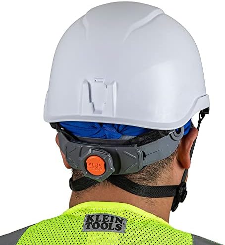 Клајн алатки CLMBRSPN Суспензија на безбедносниот шлем, дел за замена за безбедносни шлемови за алатки Клајн со копчето за вртење и прилагодување