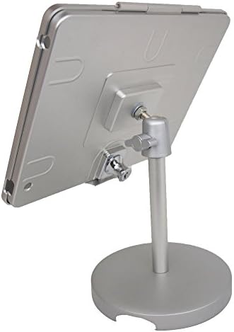 Ангел Пос десктоп анти -кражба Пос држач за држачи компатибилен со iPad куќиштето со заклучување и клуч за малопродажен киоск