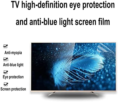 Kelunis 32-75 инчи Анти-сина светлина филтер за филтрирање на анти-Glarev TV-екран Заштитник анти-рефлексија стапка на анти-рефлексија до 90%