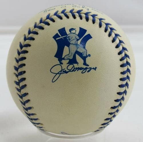 Спејсмен Бил Ли потпиша автограмски автограми Rawlingsо Dimaggio Бејзбол Б101 IV - автограмирани бејзбол