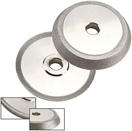 Мелење диск 2 парчиња 3 инчи дијамантски тркало за мелење, дискови за острина на мелница за садови за алатки за мелење на метален