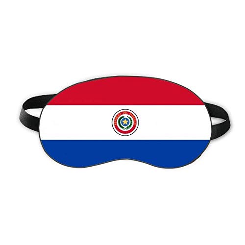 Парагвај Национално знаме Јужна Америка Земја Спиење Око штит Мека ноќ Окриената сенка на сенка
