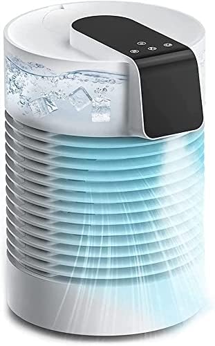 3-во-1 преносен климатик, 360 ° ротација Личен испарувачки ладилник и овлажнител, USB-вентилатор за ладење FS2.21
