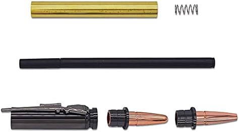 DIYKITSMALL, пиштол метал Магнетни Пушка Phylerollerball Пенкало Колекции, Дрвени Колекции