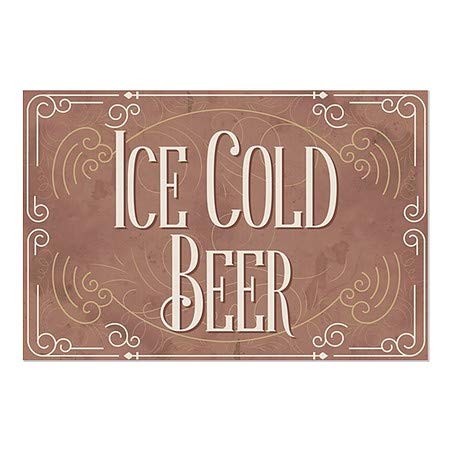 CGSignLab | Мраз Ладно Пиво-Викторија Картичка Прозорец Се Држат | 36 x24