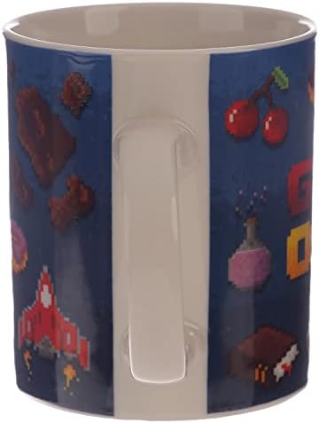 Puckator Collectable нова коска од кинески кригла-игра над дизајн, висина од 9,5 см ширина 12 см длабочина 8 см, мешана