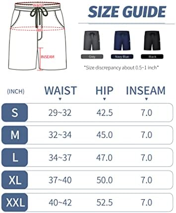 Пионерски камп за машки атлетски шорцеви со 3 џебови со патенти 7 лесни теретани за теретана Брзо суво трчање со шорцеви